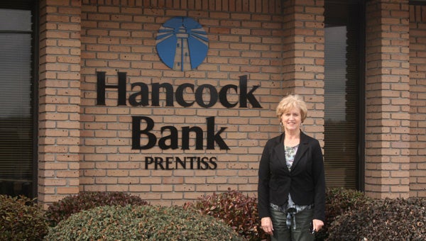 Holley Cochran / The Prentiss Headlight — Caren DavisBranch Manager, Hancock Bank