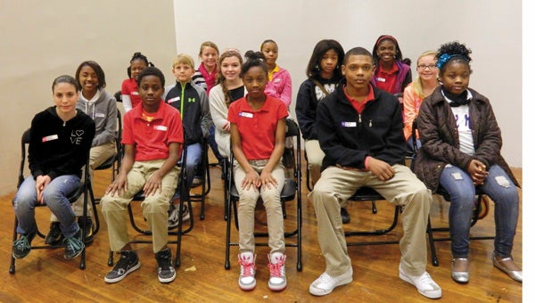 Shirley Burnaham / The Prentiss Headlight — Students from BHS, Carver Elementary, PHS, J. E. Johnson and Prentiss Christian School participated in the Jeff Davis County School District Spelling Bee.