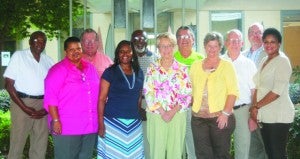 Holley Cochran / The Prentiss Headlight—JDC Chamber Partnership Board of Directors: John McGee, Mims Berry, Mary Curtis (President), Tim Bryant, Leon Griffith, Dedra Johnson, Leshia Graves, Missy Jones and Chuck McLeod.  Not pictured:  Joe Hutchins and Tracy Waits. Ben Hamby (Director), Jerleen White (Administrator)