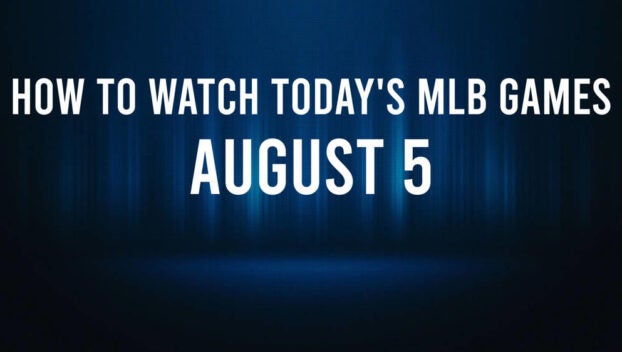 How to Watch MLB Baseball on Monday, August 5: TV Channel, Live Streaming, Start Times