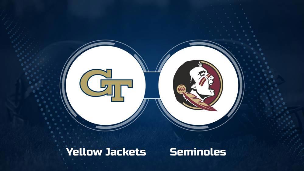 Where to Watch Georgia Tech vs. Florida State on TV or Streaming Live - August 24