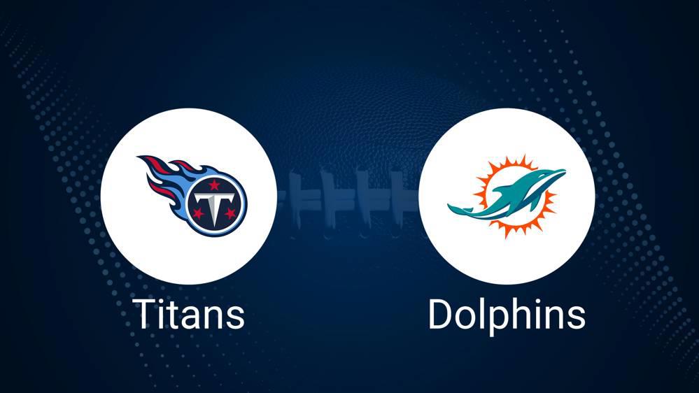 Where to Watch Titans vs. Dolphins on TV or Streaming Live - Sept. 30