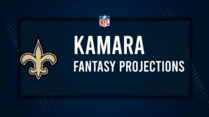 Alvin Kamara Fantasy Projections: Week 7 vs. the Broncos