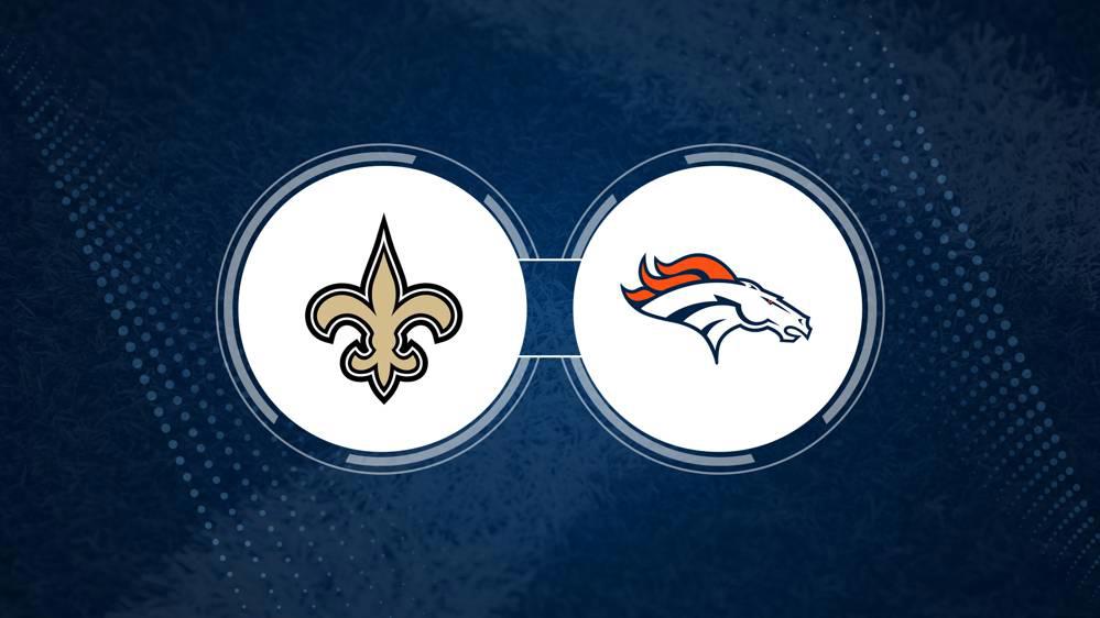 Best Bets, Odds for the Saints vs. Broncos Thursday Night Football Game – Week 7