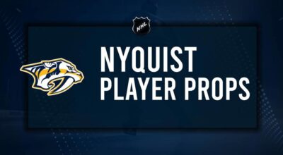 Gustav Nyquist Player Prop Bets for the Predators vs. Stars Game - October 10