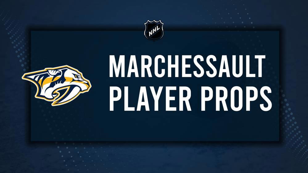 Jonathan Marchessault Player Prop Bets for the Predators vs. Red Wings Game - October 19