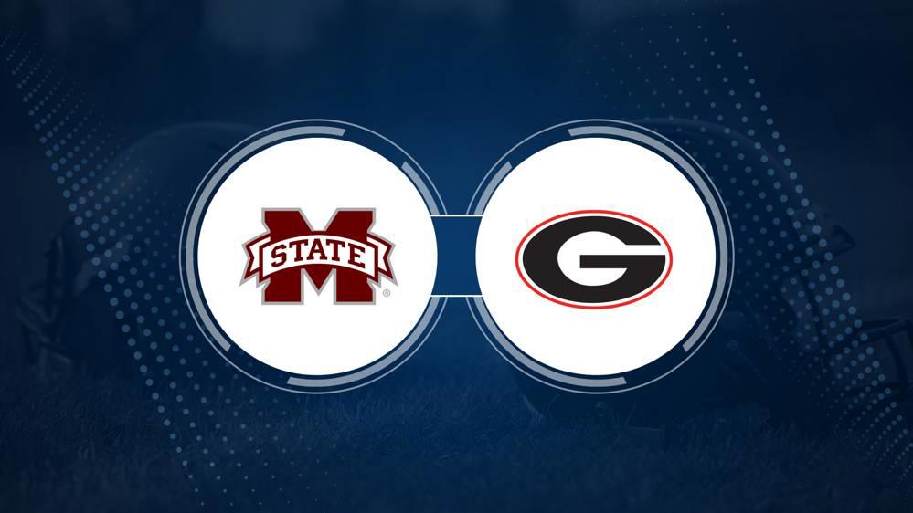 Mississippi State vs. Georgia: Odds, spread, and over/under - Oct. 12