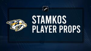 Steven Stamkos Player Prop Bets for the Predators vs. Kraken Game - October 15