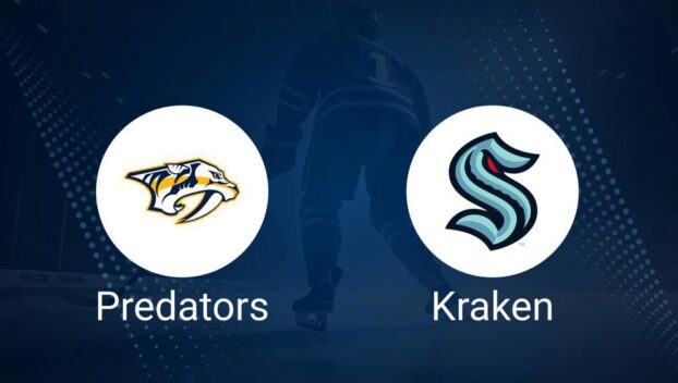 Where to Watch Nashville Predators vs. Seattle Kraken on TV or Streaming Live - October 15