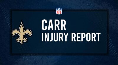 Will Derek Carr Play in Week 6? NFL Injury Status, News & Updates