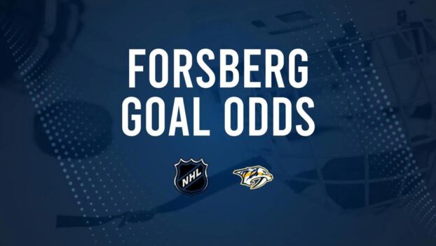 Will Filip Forsberg Score a Goal Against the Blackhawks on October 25?