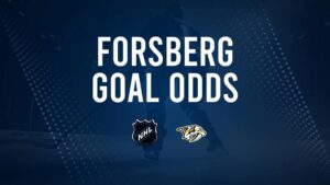 Will Filip Forsberg Score a Goal Against the Blue Jackets on October 26?