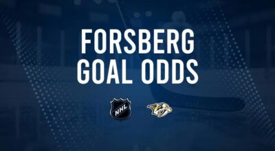 Will Filip Forsberg Score a Goal Against the Red Wings on October 12?