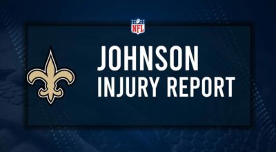 Will Juwan Johnson Play in Week 8? NFL Injury Status, News & Updates