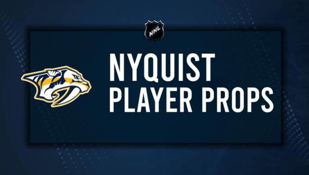 Gustav Nyquist Player Prop Bets for the Predators vs. Capitals Game - November 6