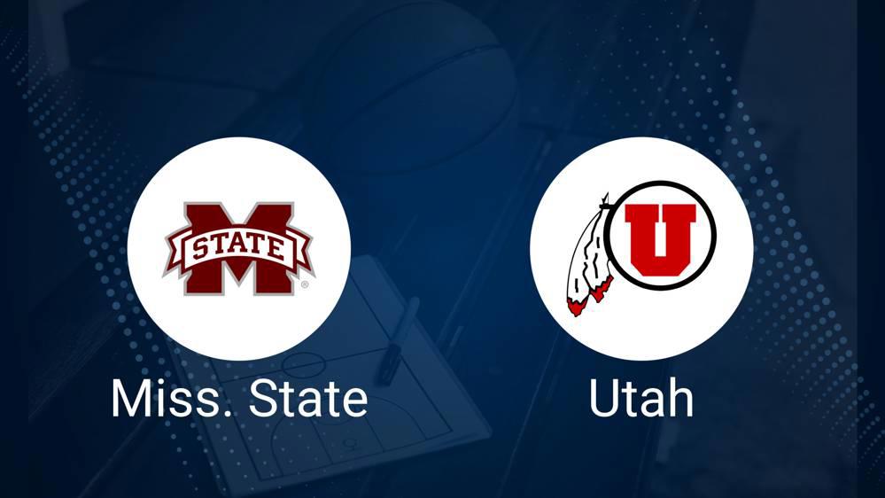 How to Watch Mississippi State vs. Utah on TV or Live Stream - November 17