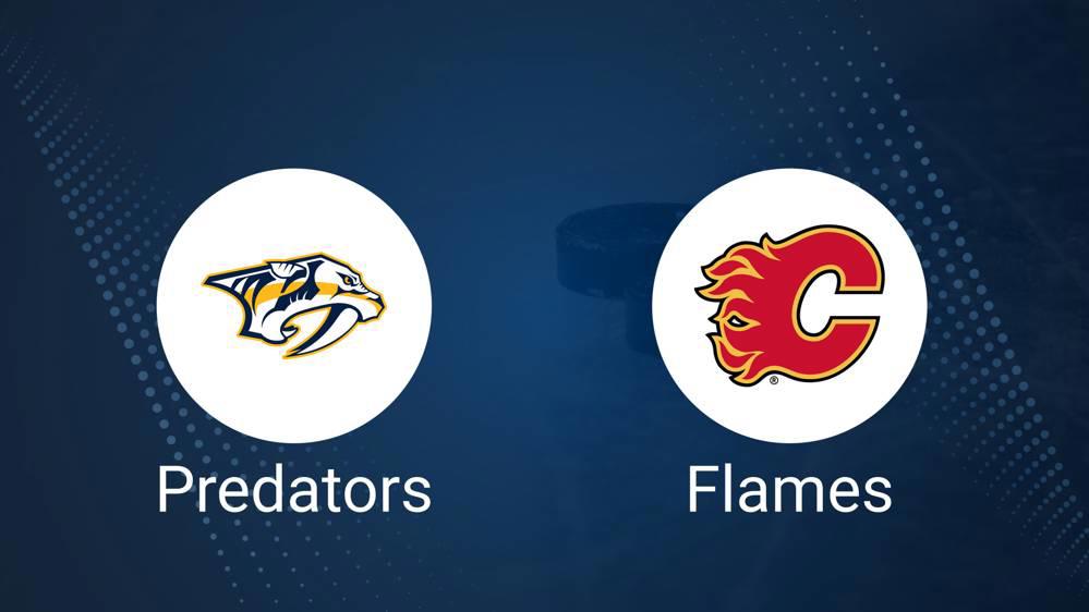 Predators vs. Flames Injury Report Today - November 15