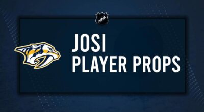 Roman Josi Player Prop Bets for the Predators vs. Avalanche Game - November 11