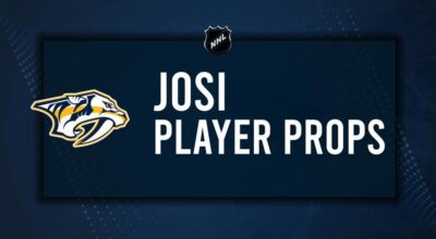 Roman Josi Player Prop Bets for the Predators vs. Avalanche Game - November 2