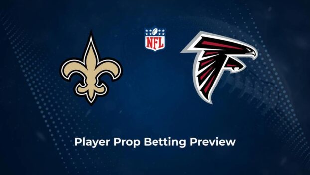 Saints vs. Falcons Player Props & Odds – Week 10