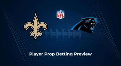 Saints vs. Panthers Player Props & Odds – Week 9