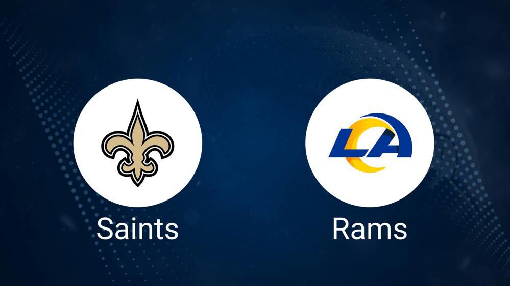 Saints vs. Rams: Odds, Moneyline, and Spread - Week 13