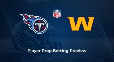 Titans vs. Commanders Player Props & Odds – Week 13