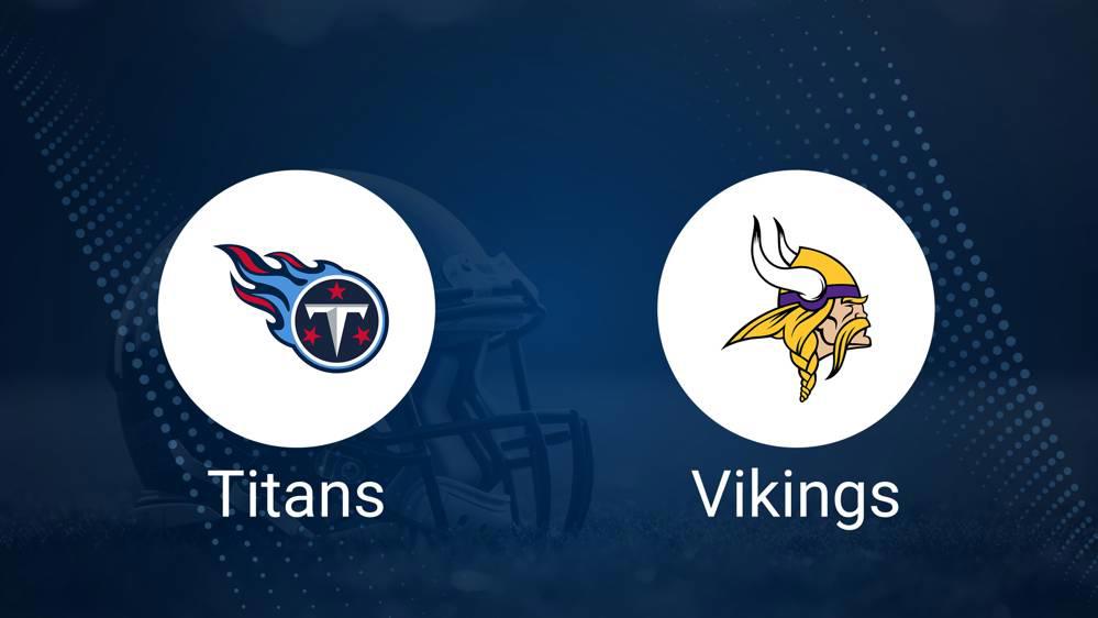 Titans vs. Vikings Predictions & Picks: Odds, Moneyline, Spread - Week 11