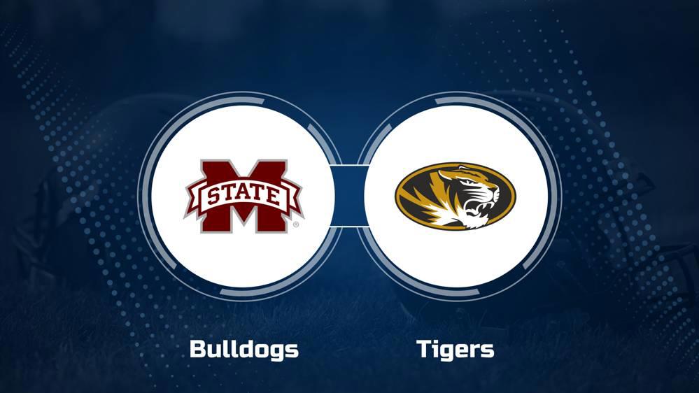 Where to Watch Mississippi State vs. Missouri on TV or Streaming Live - Nov. 23