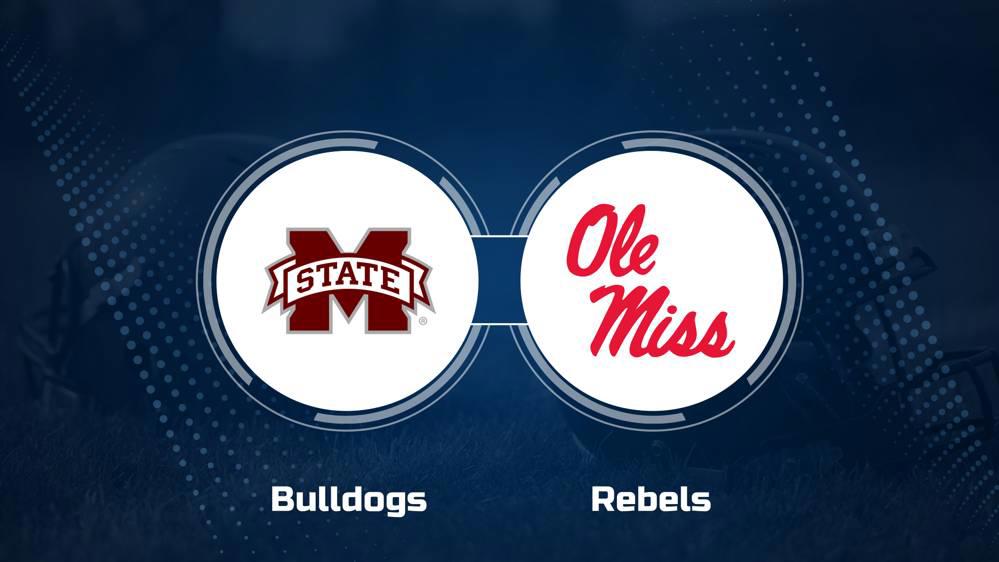 Where to Watch Mississippi State vs. Ole Miss on TV or Streaming Live - Nov. 29