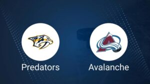 Where to Watch Nashville Predators vs. Colorado Avalanche on TV or Streaming Live - November 2