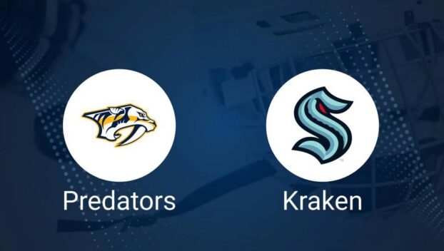 Where to Watch Nashville Predators vs. Seattle Kraken on TV or Streaming Live - November 20