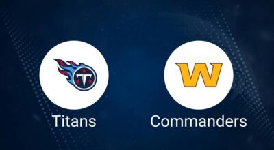 Where to Watch Titans vs. Commanders on TV or Streaming Live - Dec. 1