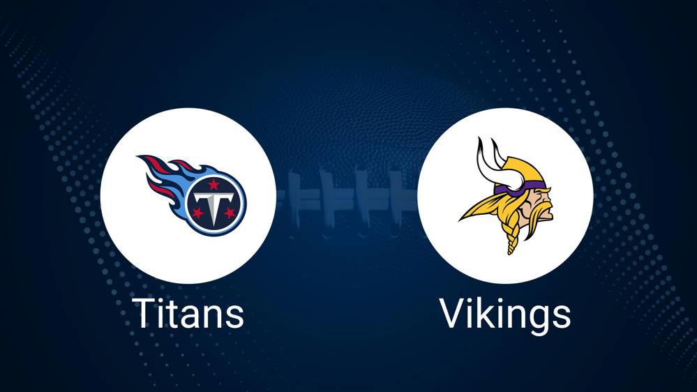 Where to Watch Titans vs. Vikings on TV or Streaming Live - Nov. 17