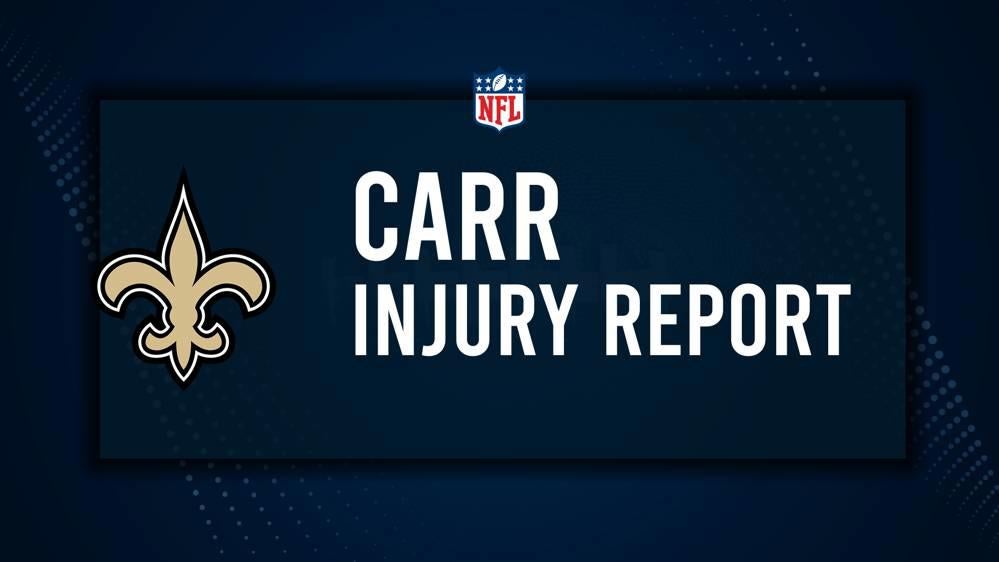 Will Derek Carr Play in Week 10? NFL Injury Status, News & Updates