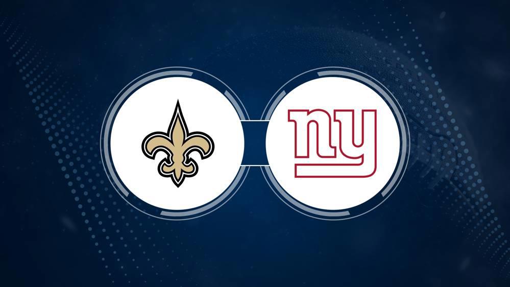 Best Bets, Odds for the Saints vs. Giants Game – Week 14