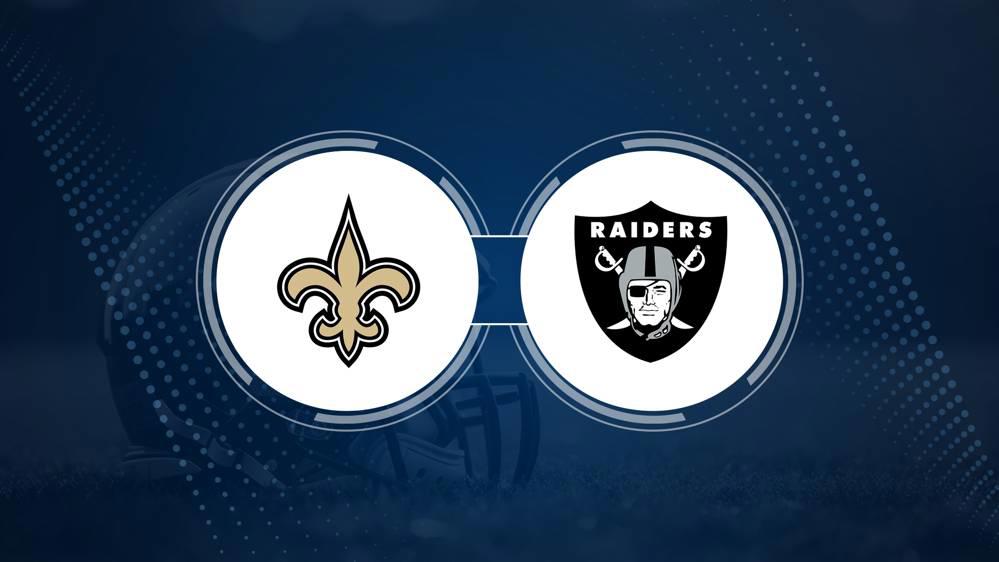 Best Bets, Odds for the Saints vs. Raiders Game – Week 17