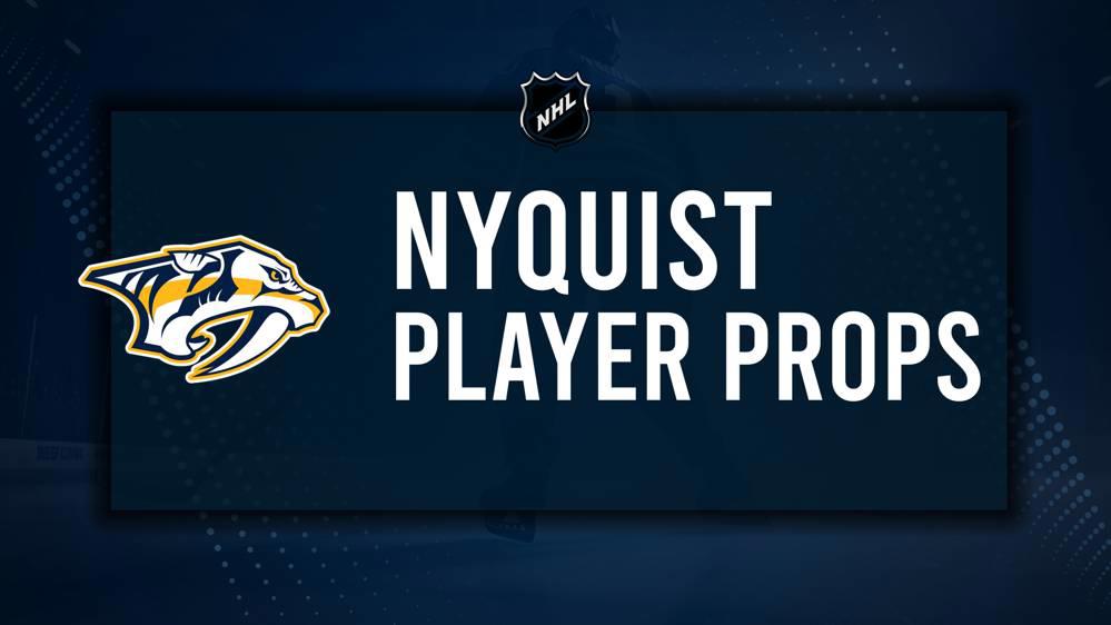 Gustav Nyquist Player Prop Bets for the Predators vs. Kings Game - December 21