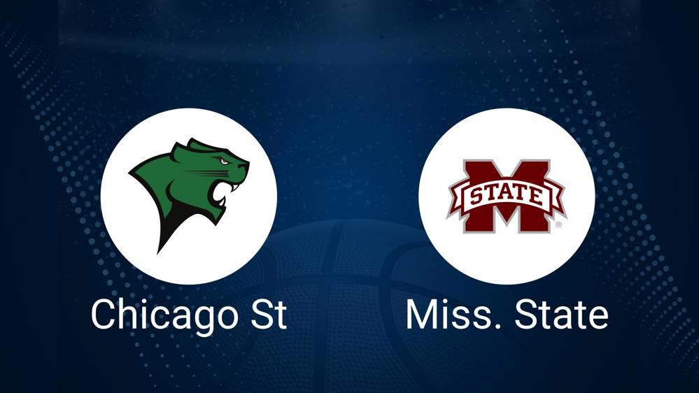 How to Watch Chicago State vs. Mississippi State Women's Basketball on TV or Live Stream - December 8