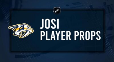 Roman Josi Player Prop Bets for the Predators vs. Flames Game - December 10