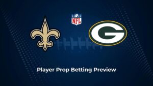 Saints vs. Packers Player Props & Odds – Week 16