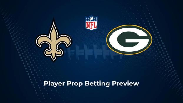 Saints vs. Packers Player Props & Odds – Week 16