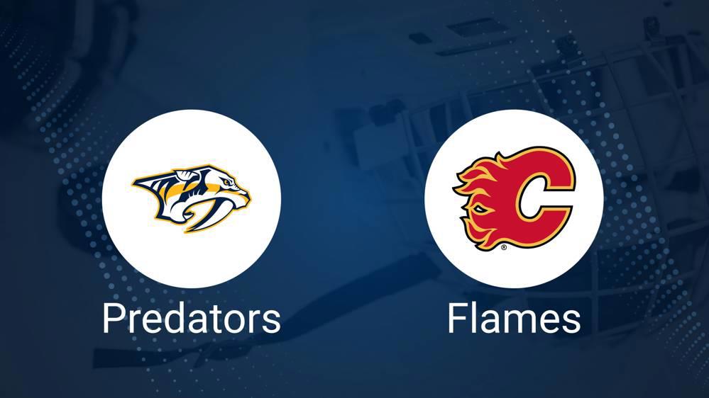 Where to Watch Nashville Predators vs. Calgary Flames on TV or Streaming Live - December 10