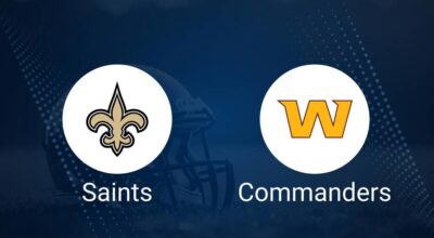 Where to Watch Saints vs. Commanders on TV or Streaming Live - Dec. 15