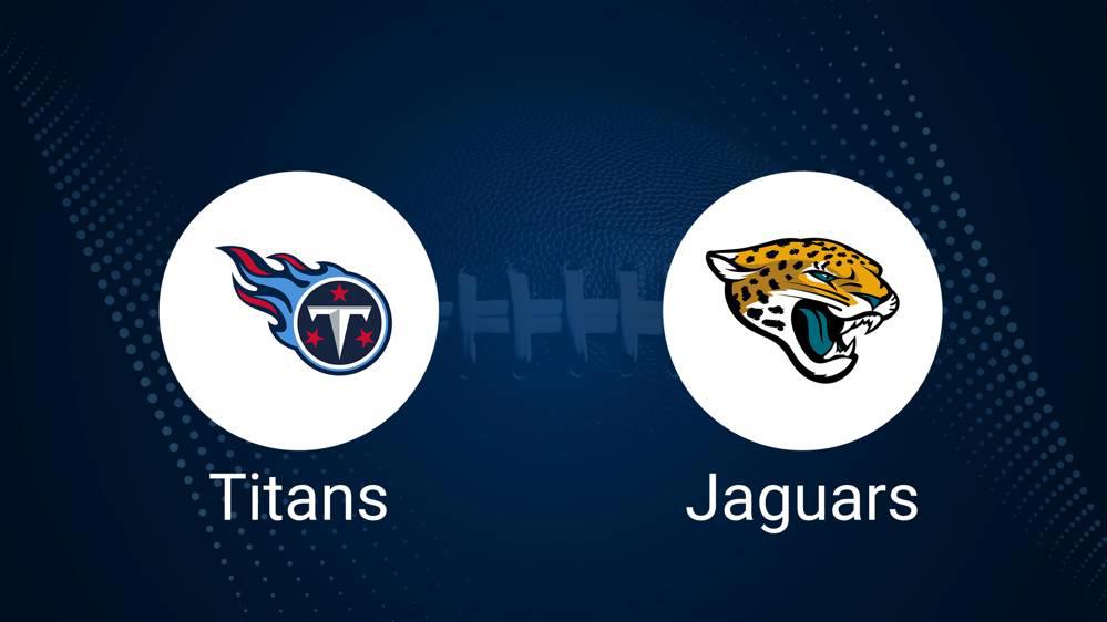 Where to Watch Titans vs. Jaguars on TV or Streaming Live - Dec. 8