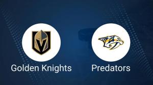How to Pick the Predators vs. Golden Knights Game with Odds, Spread, Betting Line and Stats – January 14