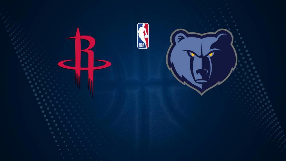 How to Watch the Grizzlies vs. Rockets Game: Streaming & TV Channel Info for January 9