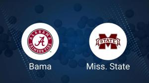 Alabama vs. Mississippi State Basketball Tickets - Tuesday, February 25