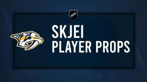 Brady Skjei Player Prop Bets for the Predators vs. Senators Game - February 3