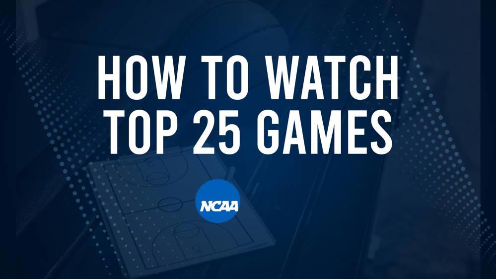 How to Watch Top 25 Women's College Basketball Games - Sunday, February 16